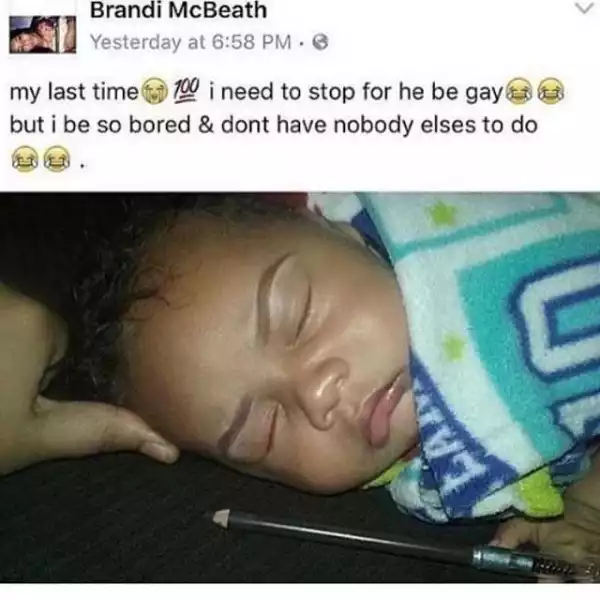 See the crazy stuff mother did to her newborn baby out of boredom...